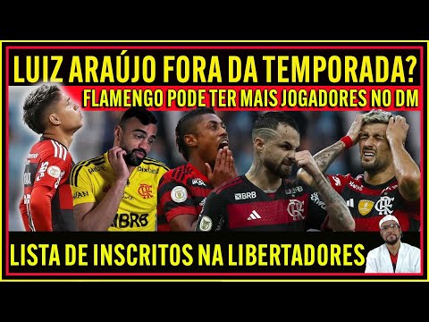 URGENTE! LUIZ ARAÚJO FORA DA TEMPORADA? LISTA DE JOGADORES NO DM PODE AUMENTAR | LIBERTADORES E+