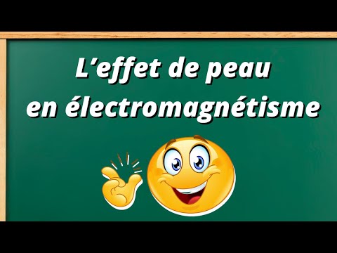 L'effet de peau en électromagnétisme - exercice corrigé