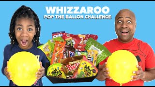 Pop The Ballon Challenge with Sparkle and Daddy Whizzaroo