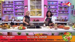 Tacos al vapor | Pescado a la veracruzana | Tacos dorados