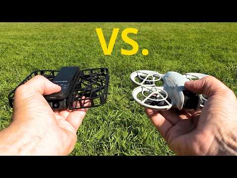 Can the DJI Neo take down HOVERAir X1? Literally, yes!  (dji neo vs hoverair)