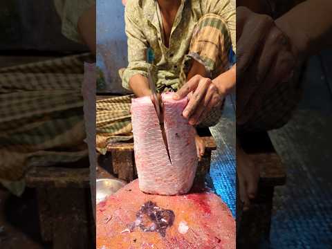 Incredible Fast Rohu Fish Cutting Skills In Bangladesh Fish Market By Expert Cutrer #shorts