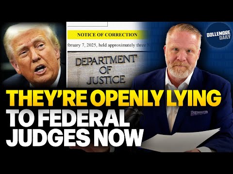 Trump Justice Dept LIED TO FEDERAL JUDGE in Sworn Court Filing!!!