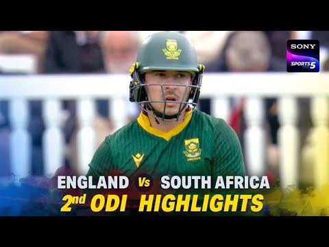 Breetzke Creates History | ENG vs SA | 2nd ODI | Highlights | South Africa Tour Of England 2025