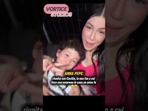 Anna Pepe: riunita con Cecilia, la sua piccola fan a cui fece una sorpresa un anno fa