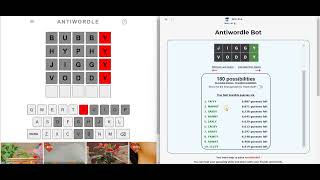 How to solve antiwordle using antiwordle bot