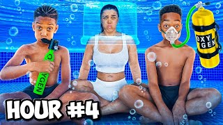 LAST TO BREATHE UNDERWATER WINS!