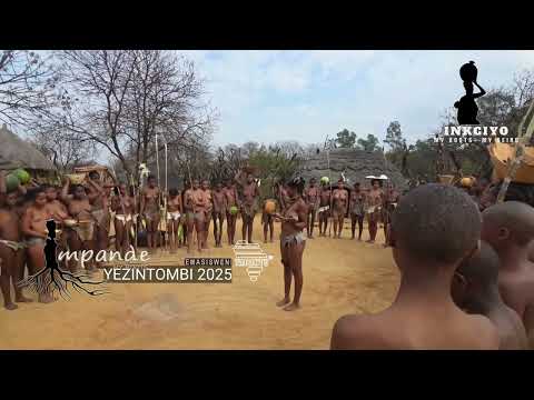Impande Yezintombi 2025 behind scenes #abangoni #tribaldance #africanrituals @TVYABANTU 