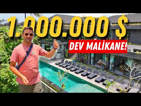 BALİ'DE 1 MİLYON DOLARA SATILIK LÜX MALİKANE !! TÜM BİLDİKLERİNİZİ UNUTUN 🇮🇩 ~ 411