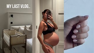 See you on the flip side! 👋🏼 39 weeks pregnant -  VLOG
