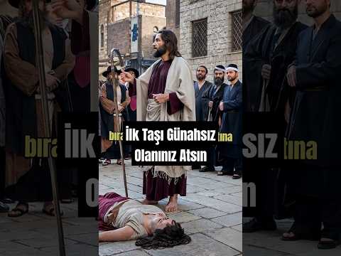İlk Taşı Günahsız Olanınız Atsın 😧 Hz. İsa'nın İbretlik Kıssası