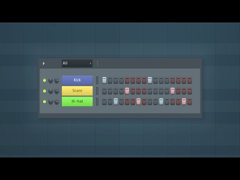 Learn FL Studio | Making a beat in Channel Rack