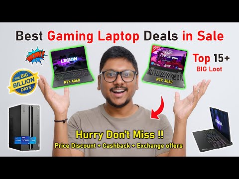 My Top 15 Gaming Laptop Picks for Amazon & Flipkart Sale Ft. Lenovo 😱 Don't miss !!🔥