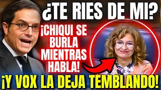 CHIQUI MONTERO se BURLA de FIGAREDO mientras habla🔥Y EL DE VOX LE BORRA LA VERDULERÍA DE UN PLUMAZO🔥