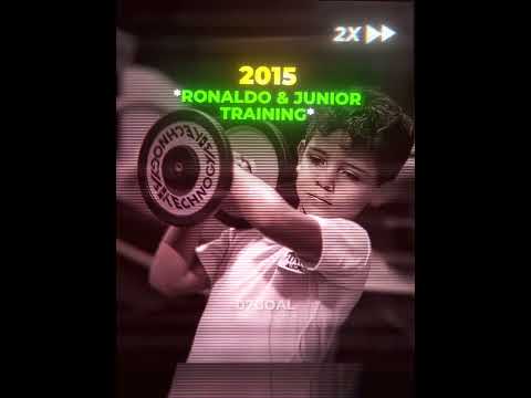 Ronaldo & Ronaldo Jr's Body Transformation ☠️
