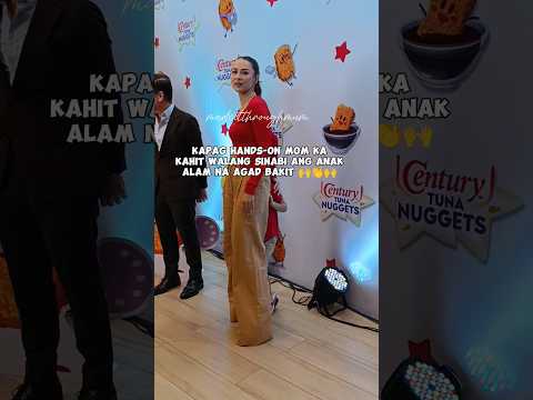 Marian Rivera Supermom talaga! 🦸‍♀️#NuggetsNaGoodForKids #TunaDelicious #TunaNutritious #Sprpk
