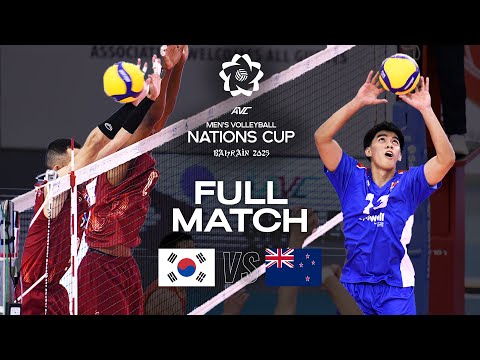 Korea vs. New Zealand - Pool Play | AVC Men