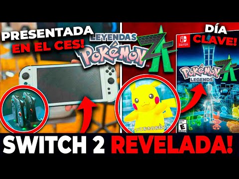 SWITCH 2 PRESENTADA EN EL CES! POSIBLE FECHA DE LANZAMIENTO CON POKÉMON LEYENDAS Z-A - pachi66