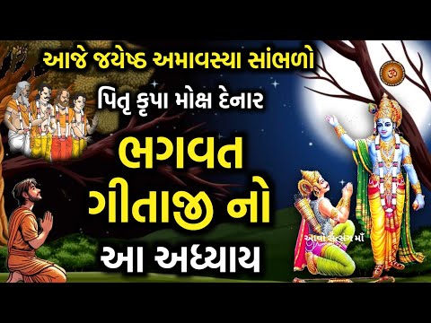 આજે અમાવસ્યા સાંભળો પિતૃ મોક્ષ માટે  ગીતા અધ્યાય 2 સાંખ્યયોગ યોગ | Amavsya 2025 |
