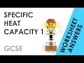 Specific Heat Capacity Concepts