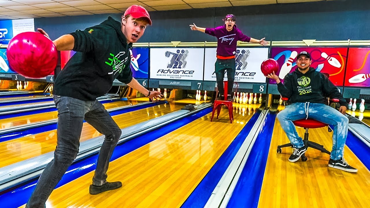 OVERNIGHT AT BOWLING ALLEY (DO NOT TRY THIS Alarms go off)