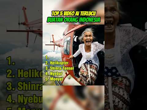 Top 5 Video AI Terlucu Buatan Orang Indonesia! (Part 4)