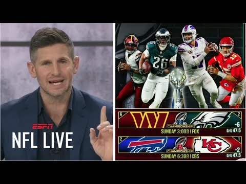 FULL NFL LIVE | Jayden Daniels leads Commanders to Super Bowl or Mahomes & Chiefs win Three-peat?