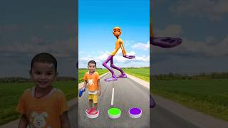 I Jump on button to Plant Zombie, Bigfoot yeti & Alien - Funny vfx magic 😀