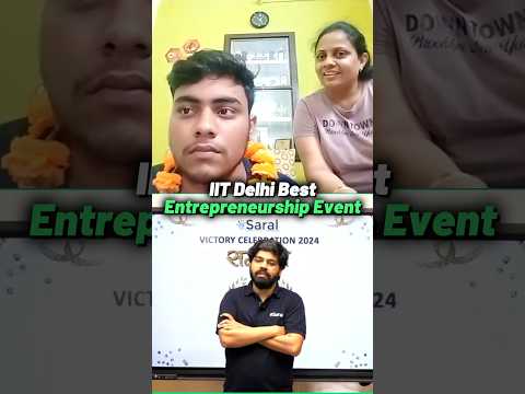 Meet the Entrepreneurs of Tomorrow at IIT Delhi E-Cell | IIT Motivation Status #shorts #iitbombay