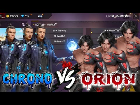 3 Orion VS 3 Chrono || Adu SKILL!