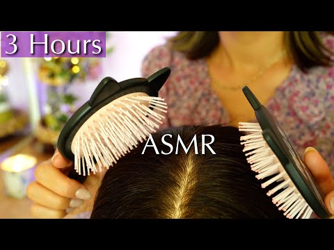 💜ASMR Hair Brushing💜 Calming Hair Brushing for a Tranquil Sleep 🌟 No Talking