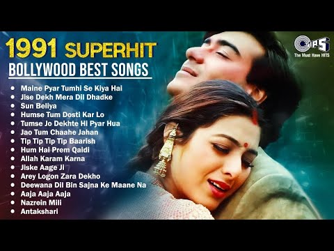 Live : 1991 Superhit Bollywood Best Songs | 90&#39;s के हिंदी पुराने गाने | 90&#39;s Hindi Romantic Hits
