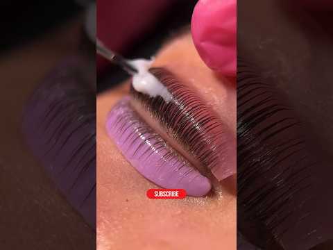 Lash lift #tutorial #beautiful #beauty #lashes #lashlift #shorts @horbacholli