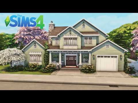 Family Suburban |  The Sims 4 Stop Motion Build No CC