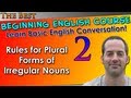 Exploring Irregular Noun Pluralization in English