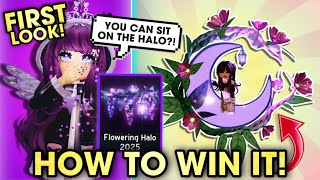 FIRST LOOK at the NEW Flowering Halo 2025 in Royale High! 🌸🌙✨