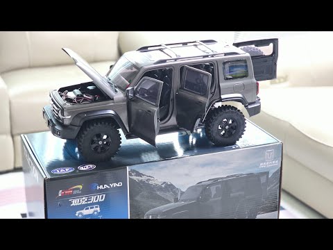 1/8 Scale Traction Hobby Tank300 Hard body - Unboxing & Test RUN