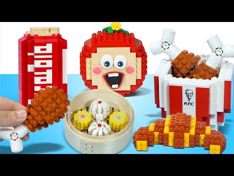 ASMR MUKBANG Which Country has the Best School Lunch LEGO Apu Adventures