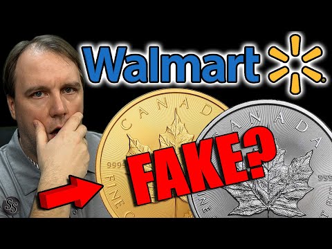 Walmart is Selling FAKE Gold and Silver Coins? - Look at THIS!