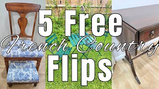 5 Free French Country Flips