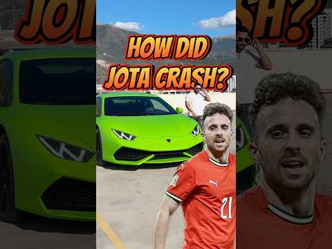 How Did Diogo Jota Crash? 🫡