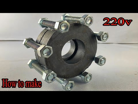 New....How to Make Free Electricity Generator 220v From Copper Wire& Bolts #amazing #freeenergy