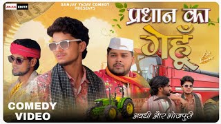 प्रधान का गेहूं | अवधी और भोजपुरी | Sanjay Yadav Comedy