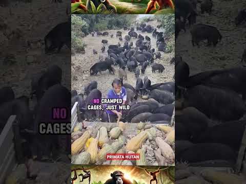 peternakan babi paling gila di china#piggy #shortvideo #shortvideo #shorts