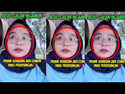 PRANK SEHARIAN JADI COWOK PERHITUNGAN #funny