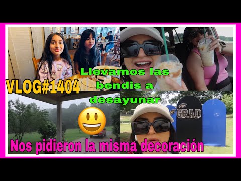 VLOG#1404FUIMOS A DESAYUNAR CON LAS NIÑAS😃SE VINO LA TORMENTA A TODO😰HICIMOS OTRA DECORACIÓN🙌