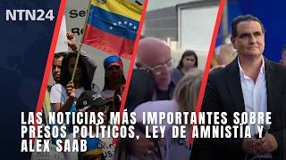 Las noticias más importantes sobre presos políticos en Venezuela, ley de amnistía y Alex Saab