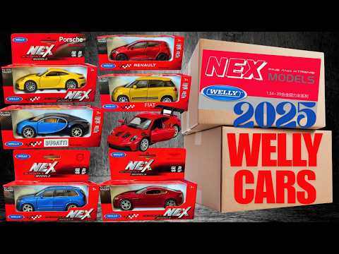 Welly NEX 50 Cars Unboxing – Which One Is Your Favorite?