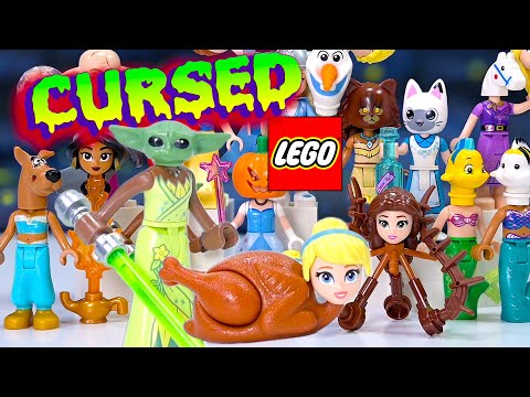 Cursed LEGO minidolls AKA when Disney Princesses go bad | Halloween