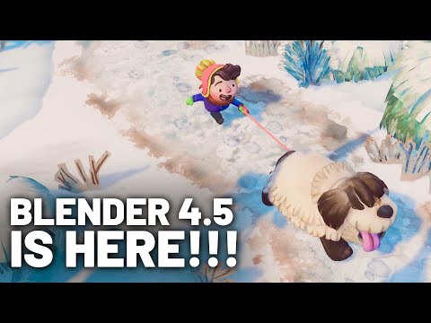 Blender 4.5 LTS Features in LESS THAN 10 MINUTES!